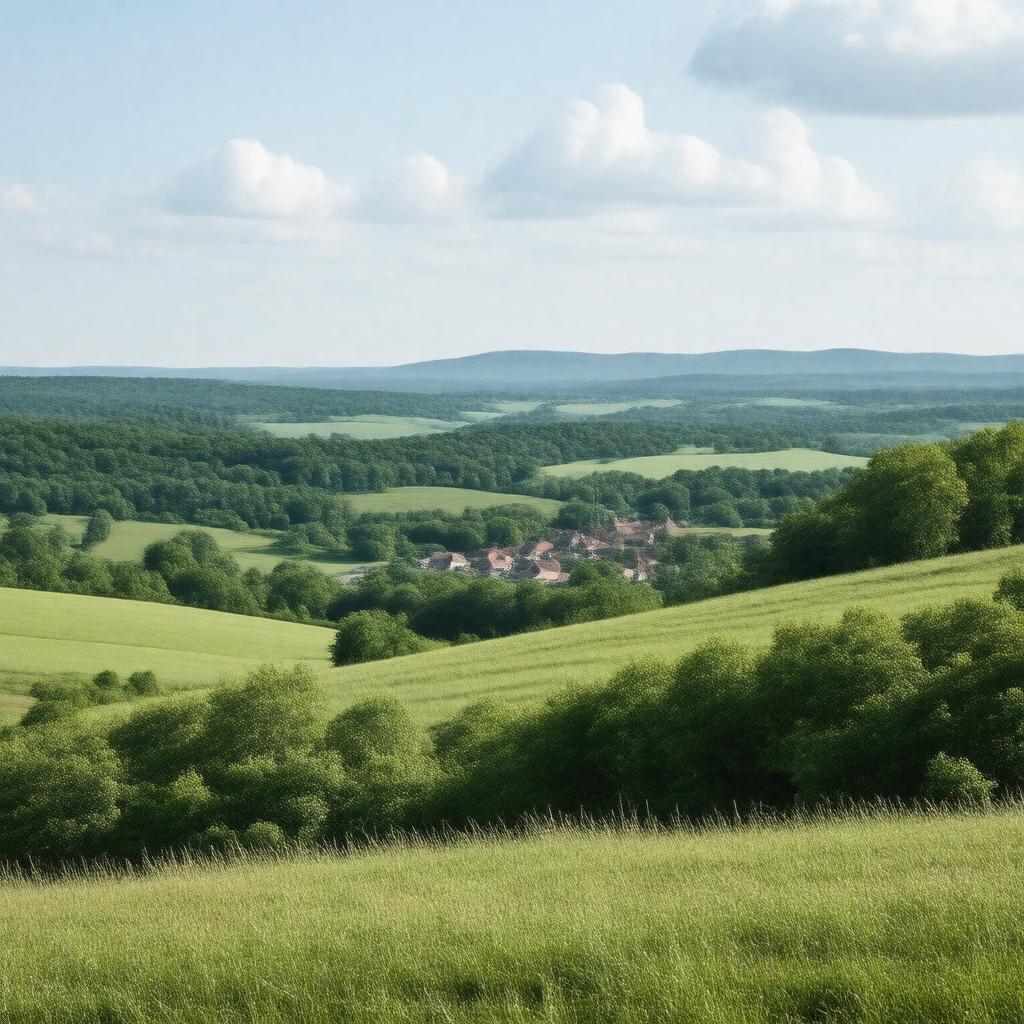 AI-created image of Barry County, Missouri