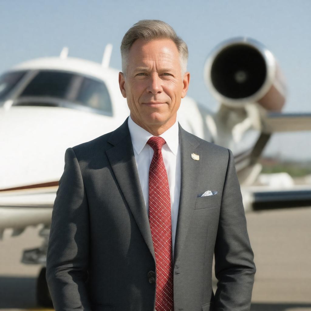 AI-created image of Barry L. Biffle