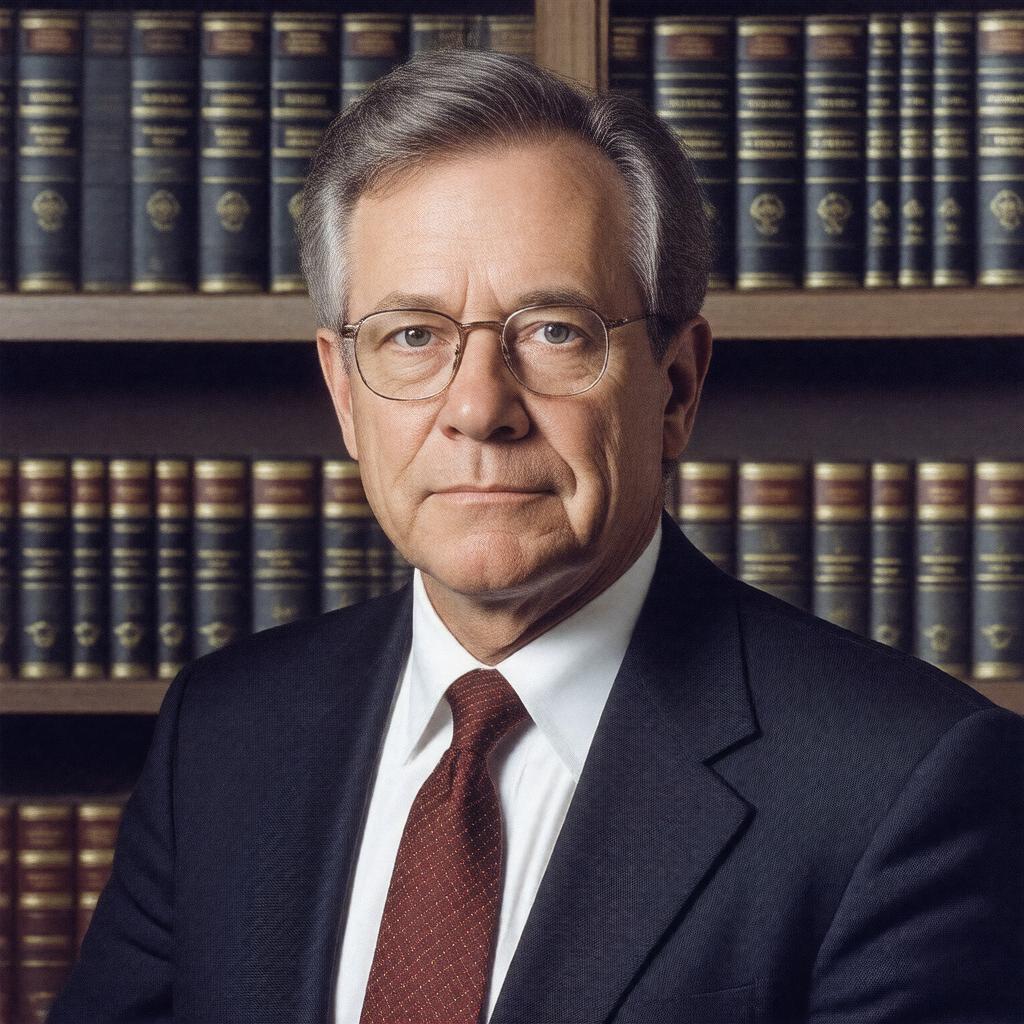 Click to view larger image AI-created image of Barry Weingast