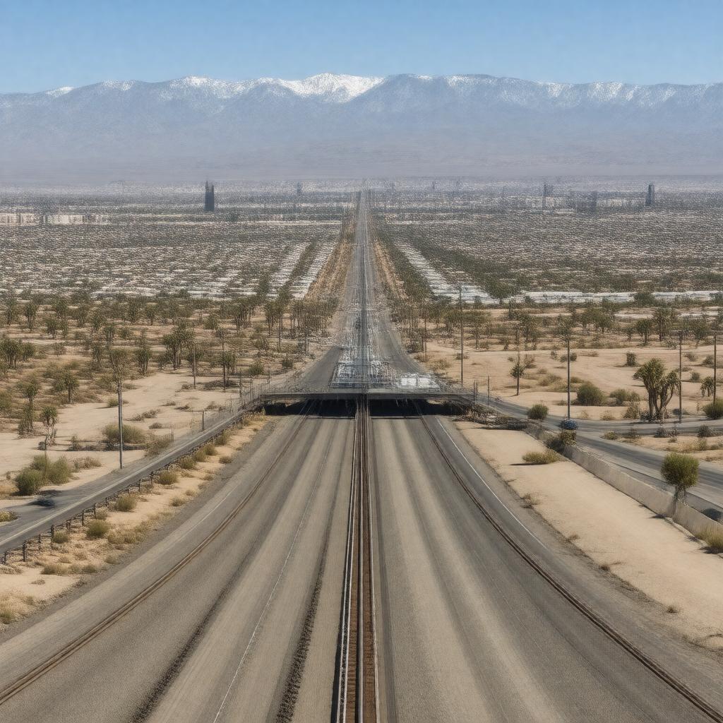 AI-created image of Barstow