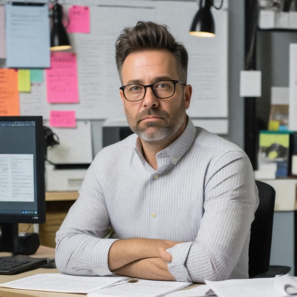 AI-created image of Bart Nickerson