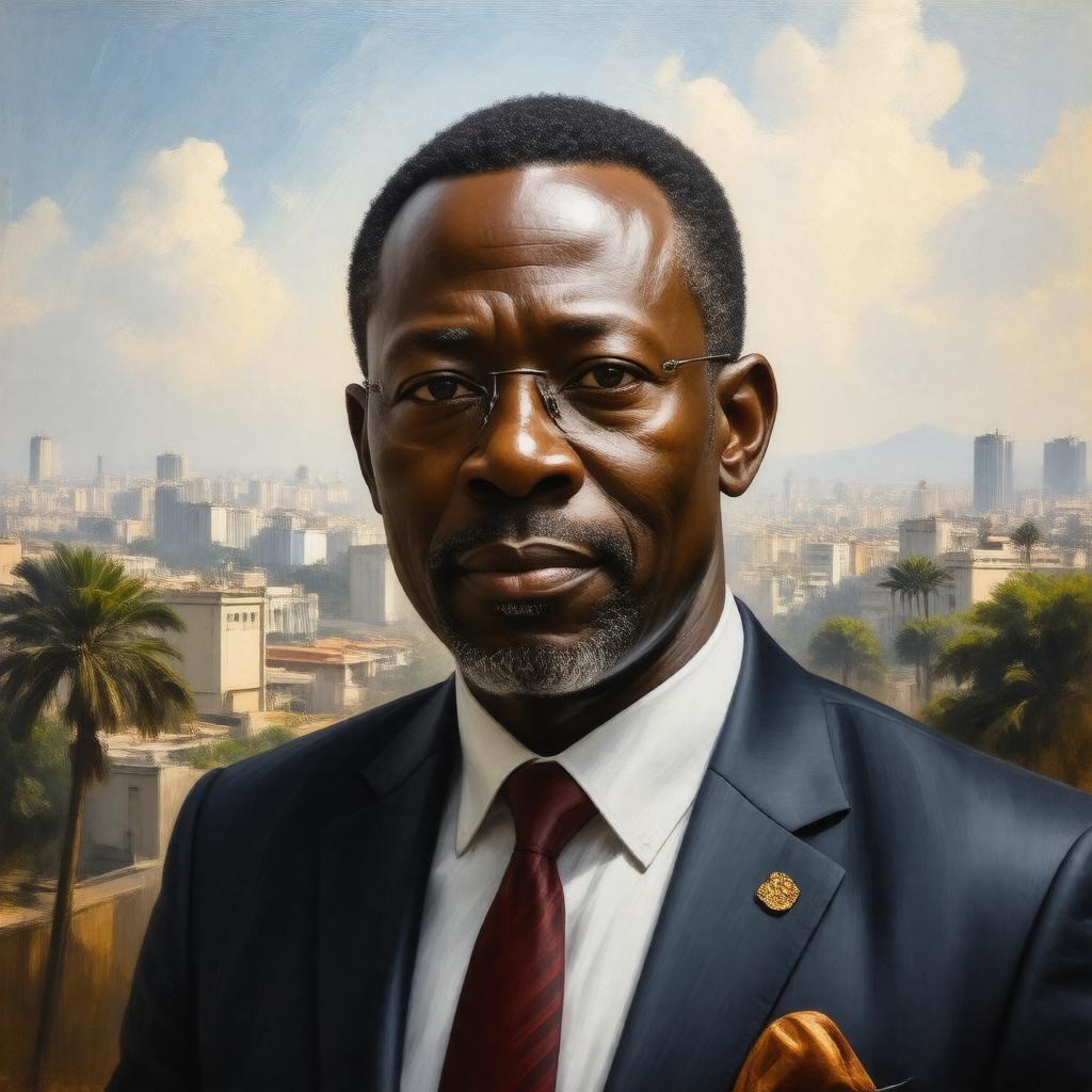 AI-created image of Barthelemy Dias