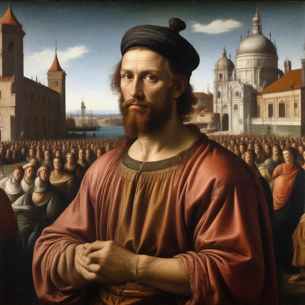 AI-created image of Bartolomeo Vivarini