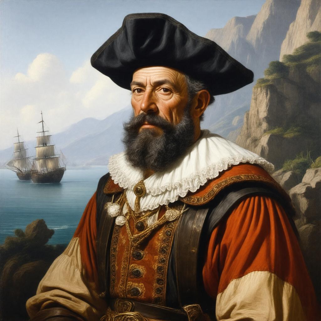 AI-created image of Bartolomeu Perestrelo