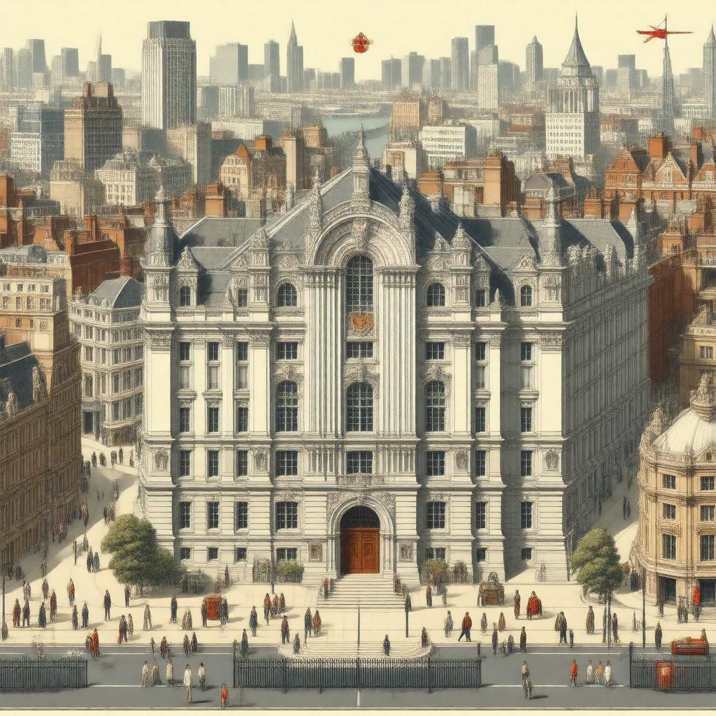 AI-created image of Barts and The London School of Medicine and Dentistry