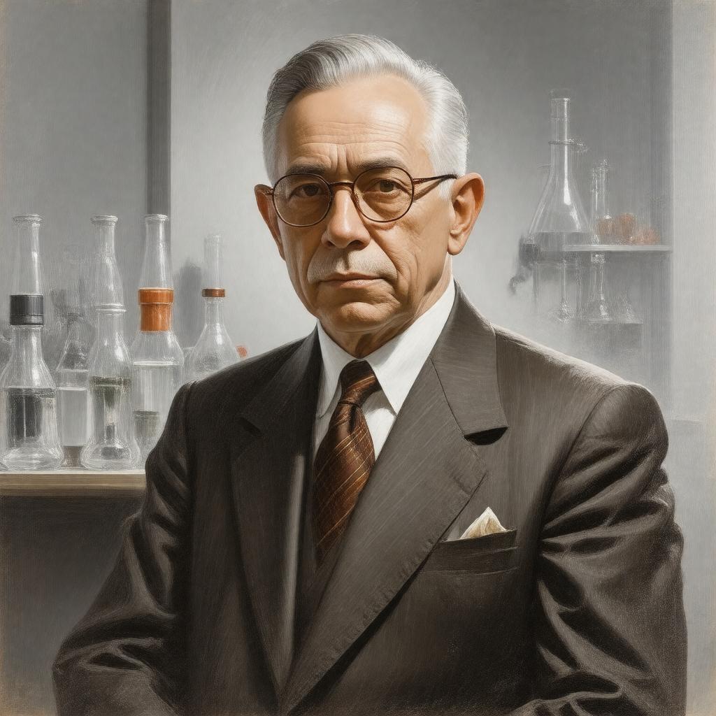 AI-created image of Baruj Benacerraf
