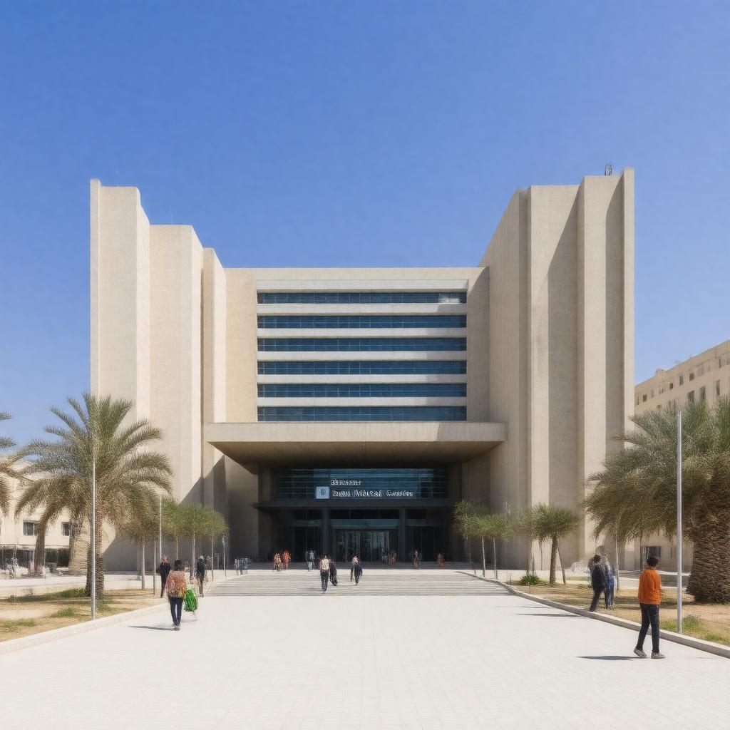 AI-created image of Barzilai Medical Center