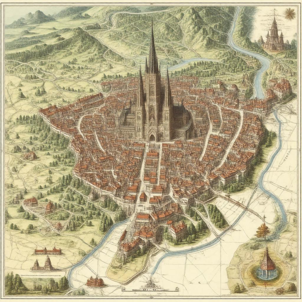AI-created image of Bas-Rhin