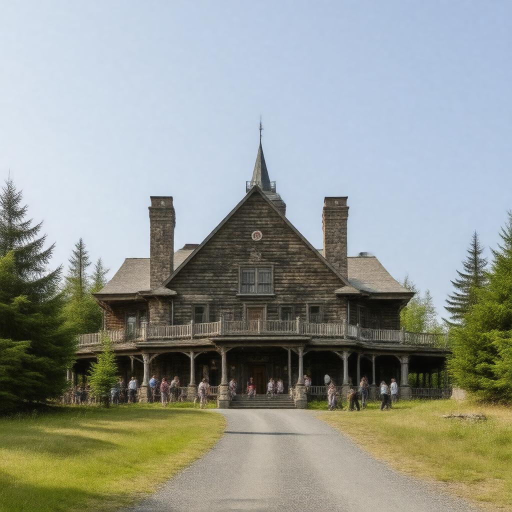 Click to view larger image AI-created image of Bascom Lodge