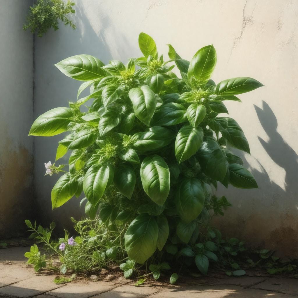 AI-created image of Basil