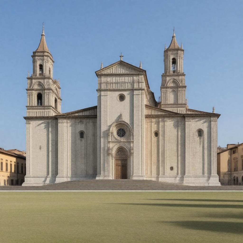 AI-created image of Basilica di San Lorenzo