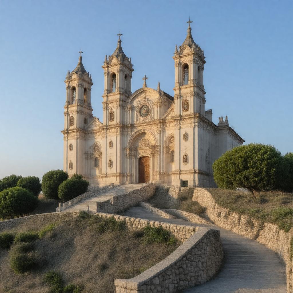Click to view larger image AI-created image of Basilica of Notre-Dame de Fourvière