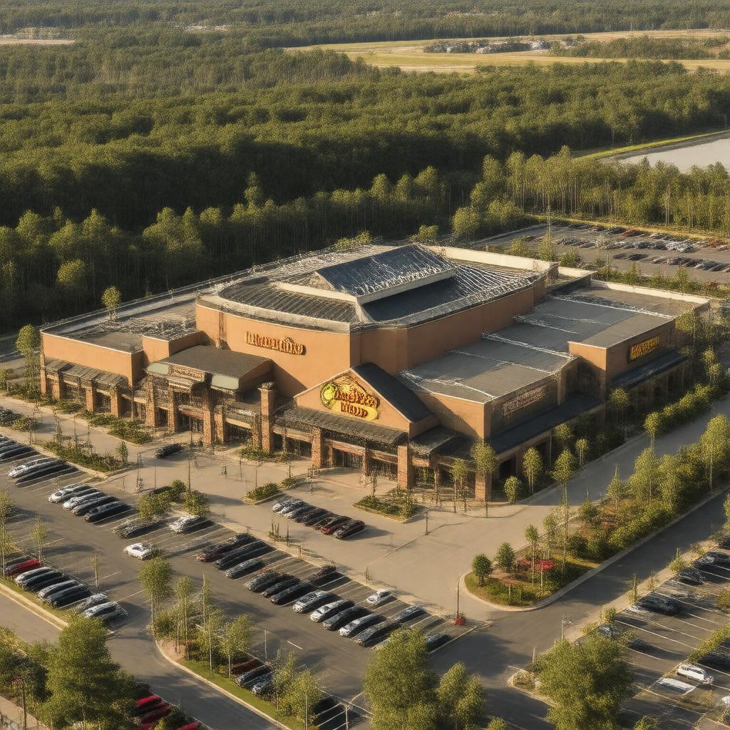 Click to view larger image AI-created image of Bass Pro Shops at Springfield