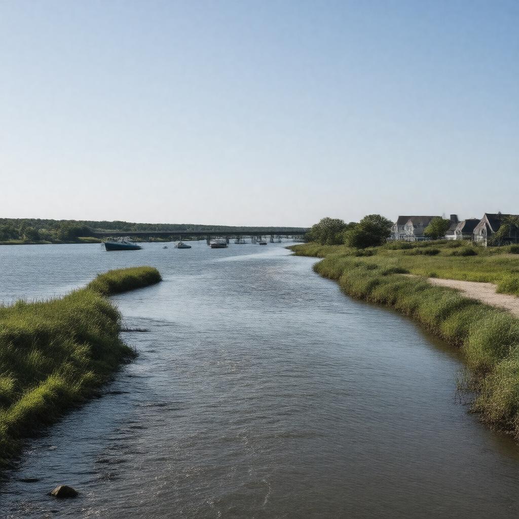 Click to view larger image AI-created image of Bass River (Massachusetts)