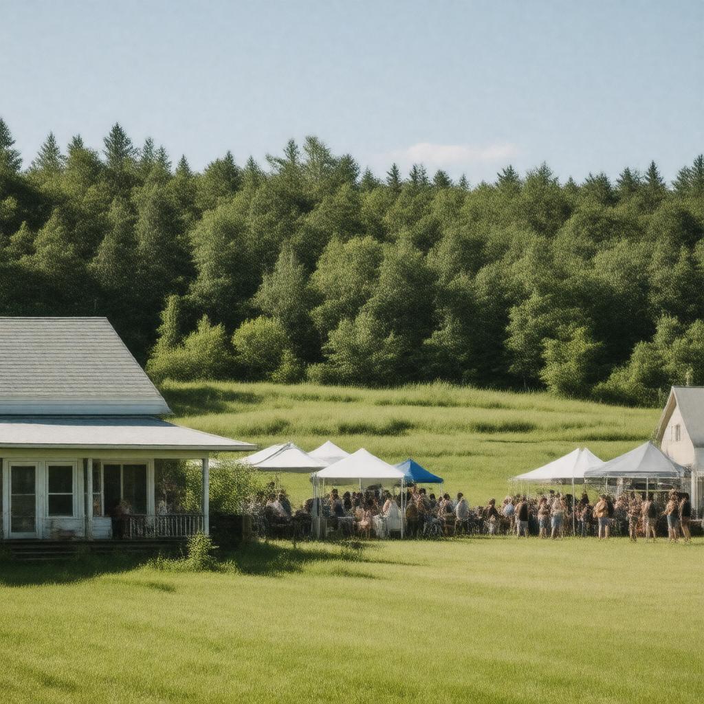 AI-created image of Bass River (New Brunswick)