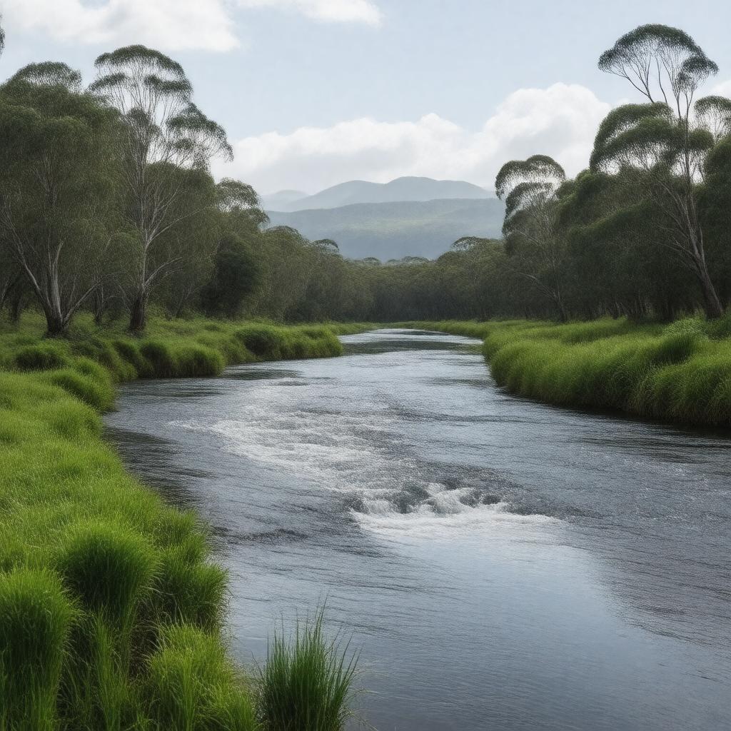 AI-created image of Bass River (Victoria, Australia)