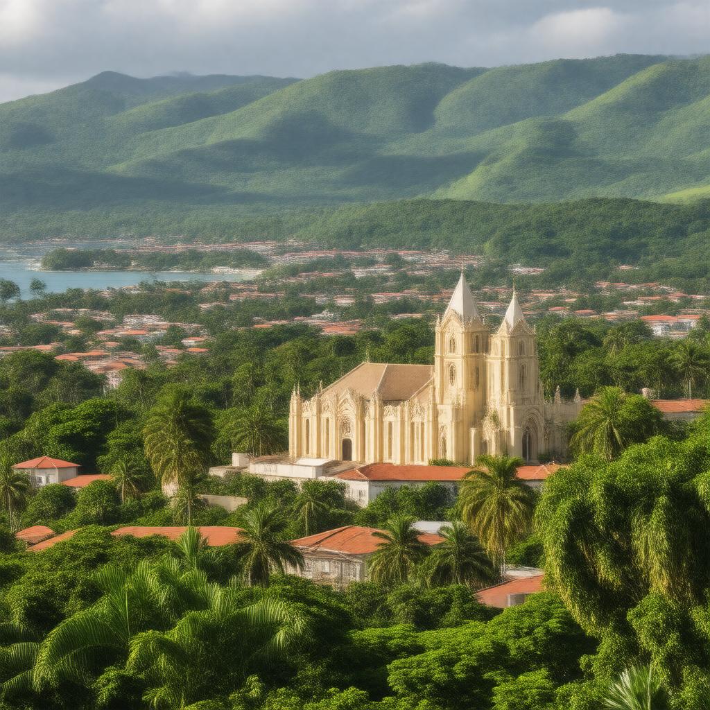 AI-created image of Basse-Terre