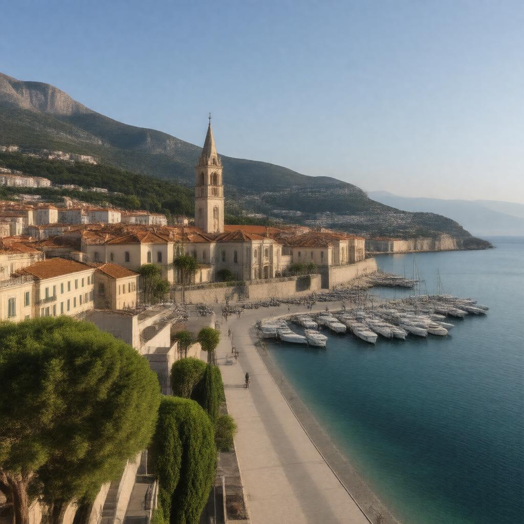 AI-created image of Bastia