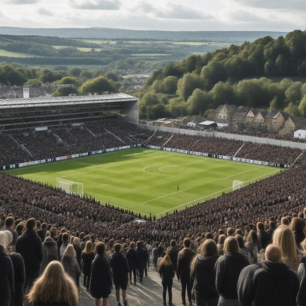 AI-created image of Bath City Football Club