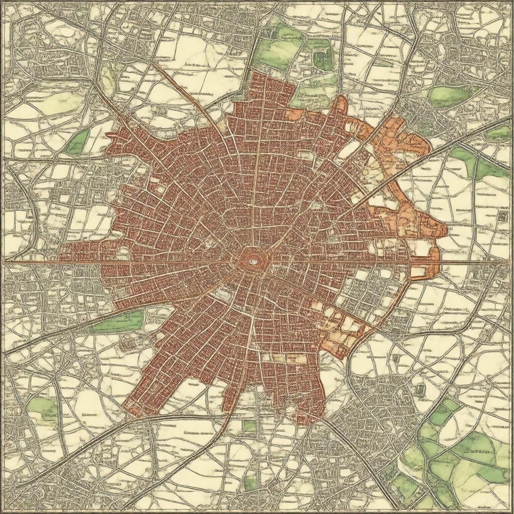 AI-created image of Bath and North East Somerset