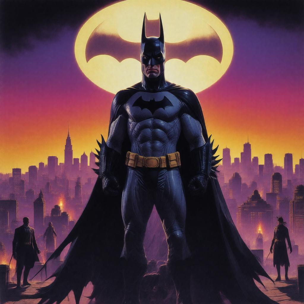 AI-created image of Batman Forever
