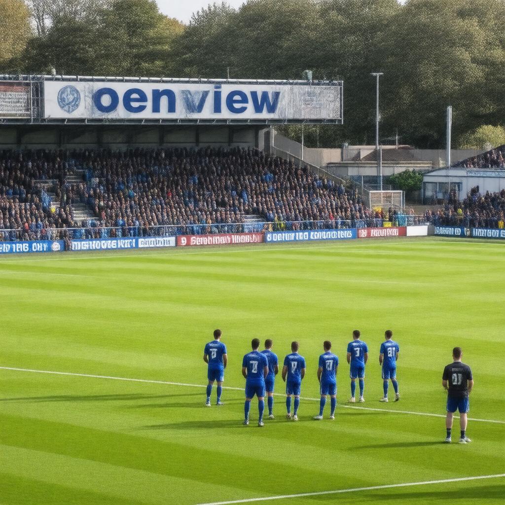 AI-created image of Battersea Ironsides FC