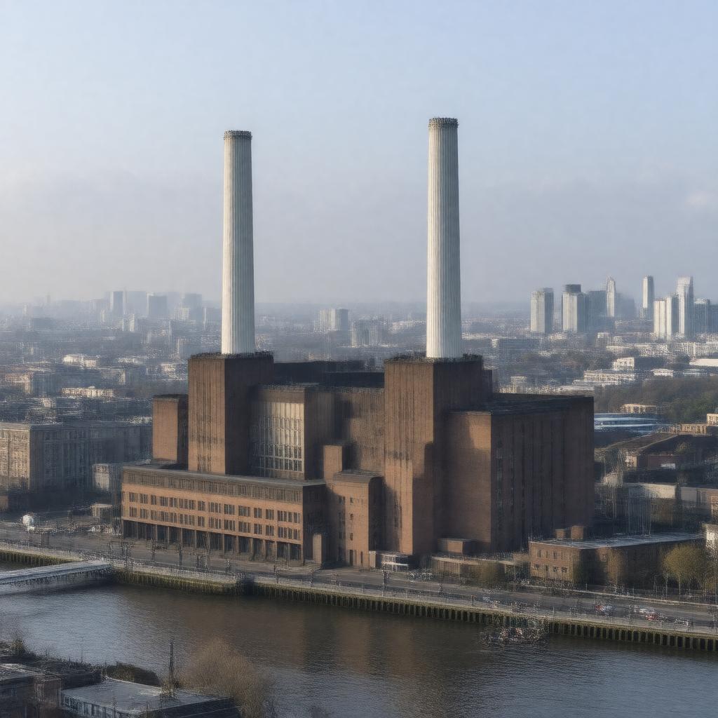 Click to view larger image AI-created image of Battersea Power Station Development Company