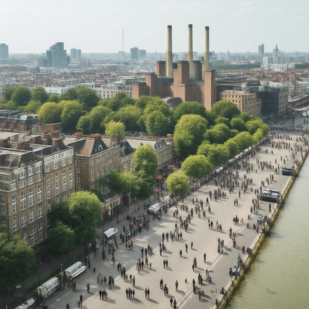 AI-created image of Battersea