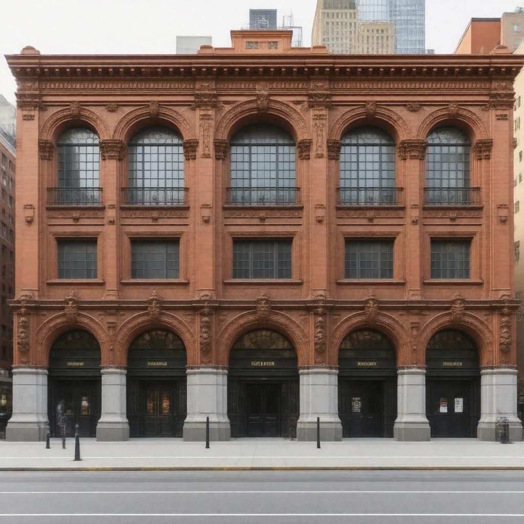 AI-created image of Battery Maritime Building