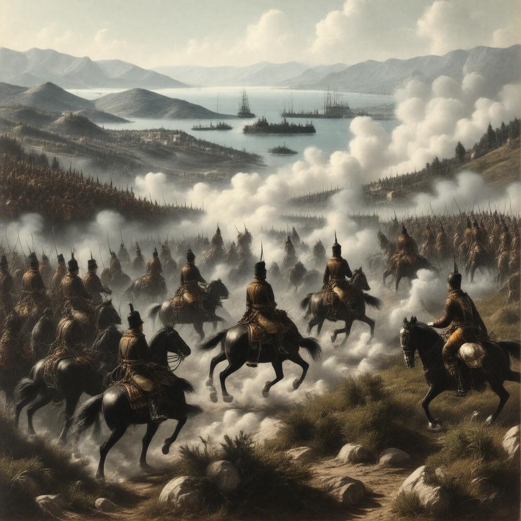 AI-created image of Battle of Balaclava