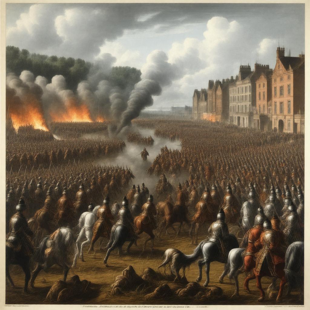 AI-created image of Battle of Brentford (1642)