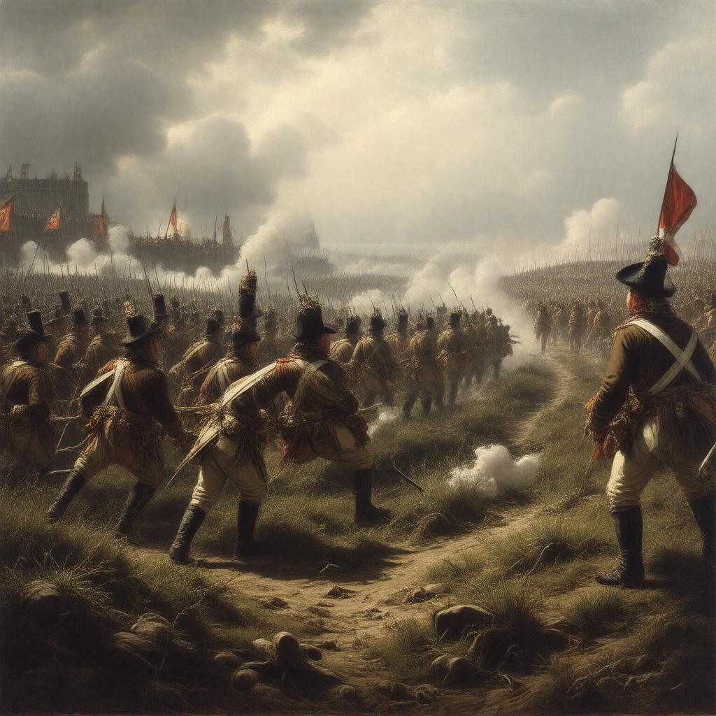 AI-created image of Battle of Brooklyn