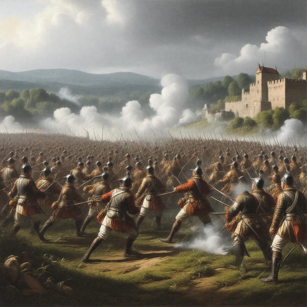 AI-created image of Battle of Fort Duquesne