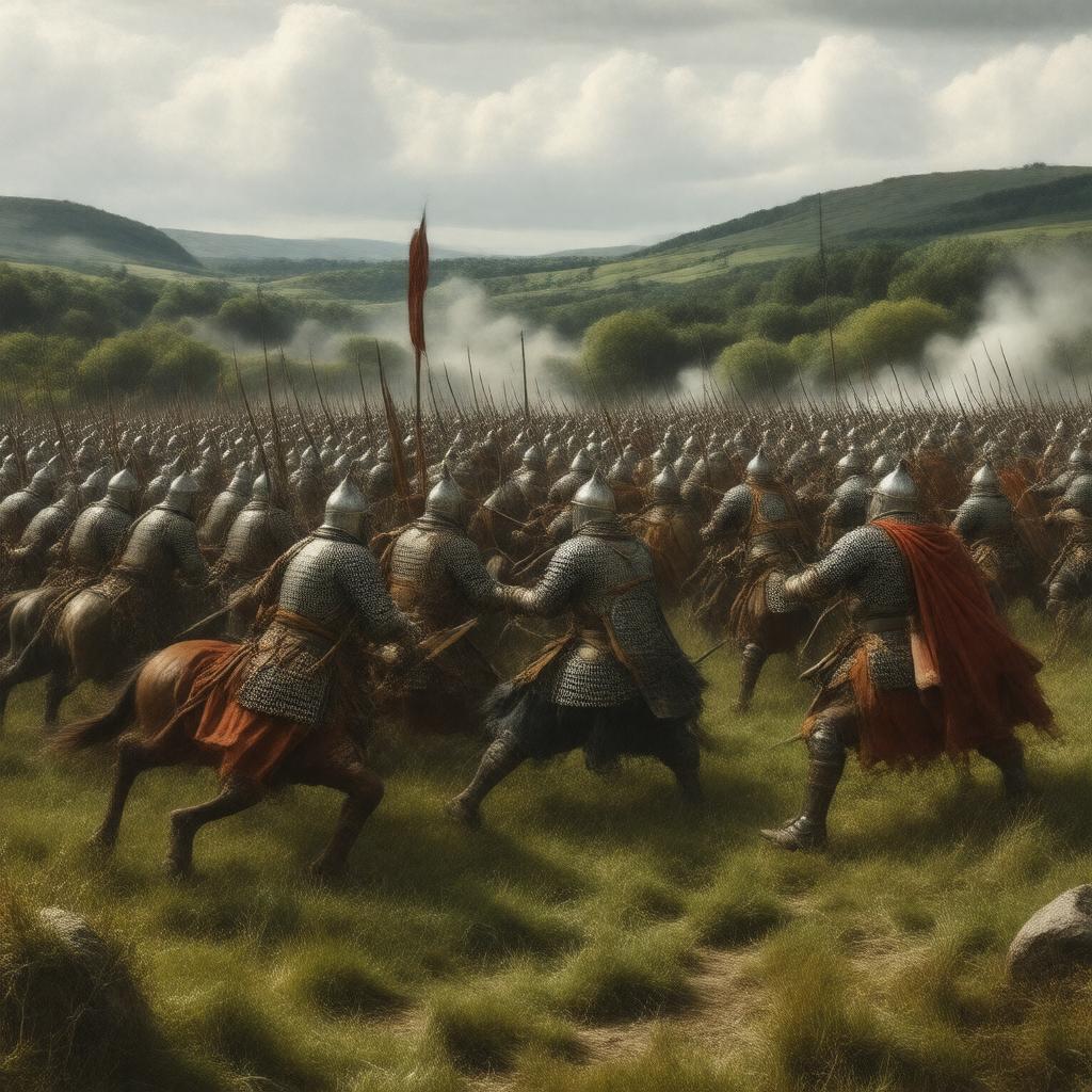 Click to view larger image AI-created image of Battle of Harlaw