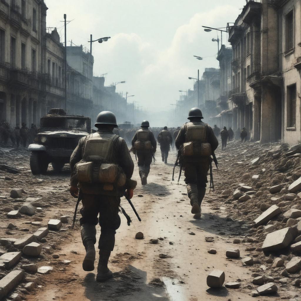 Click to view larger image AI-created image of Battle of Novorossiysk