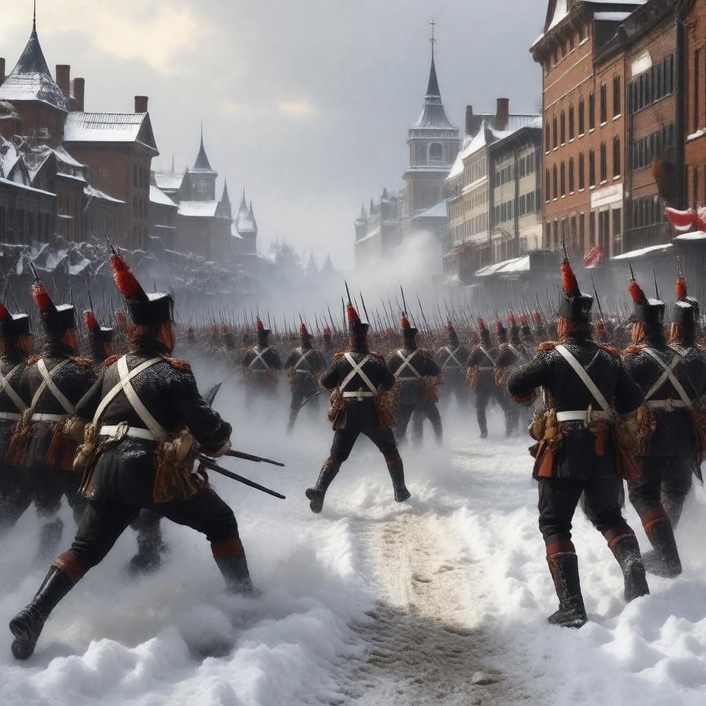 Click to view larger image AI-created image of Battle of Quebec (1775)