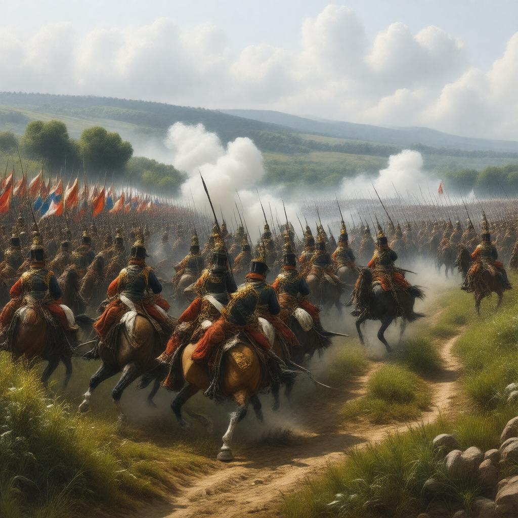 AI-created image of Battle of Salamanca