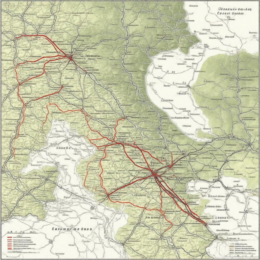 Click to view larger image AI-created image of Battle of Tannenberg