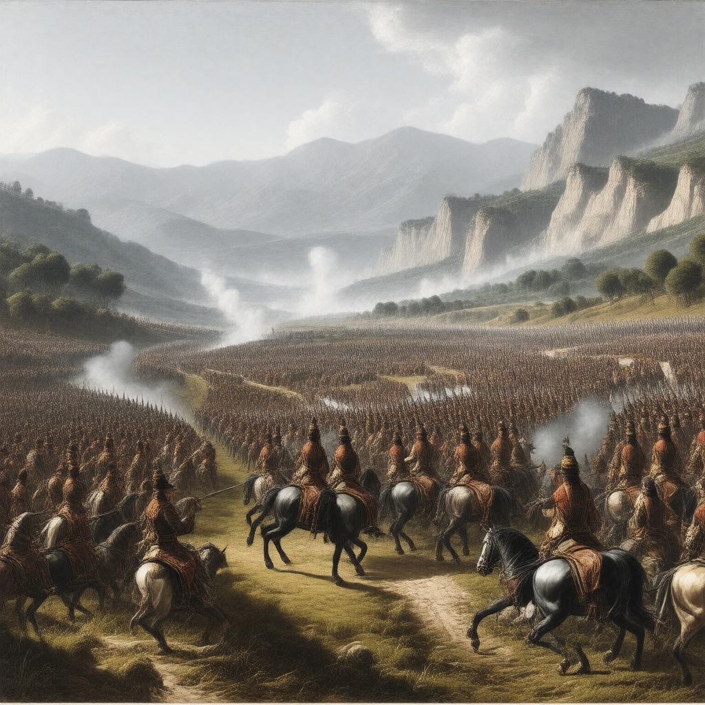 Click to view larger image AI-created image of Battle of Volturno