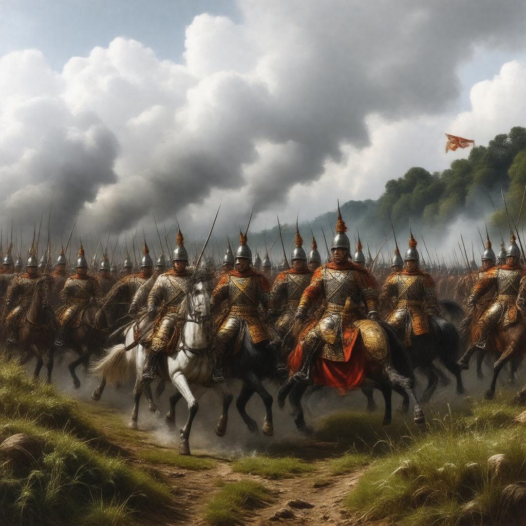 AI-created image of Battle of the Boyne