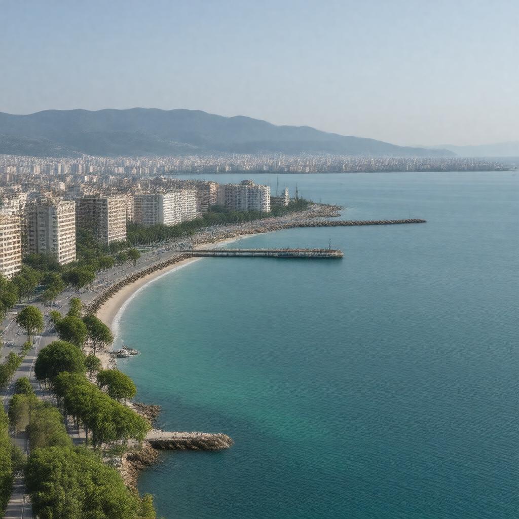 AI-created image of Batumi Bay