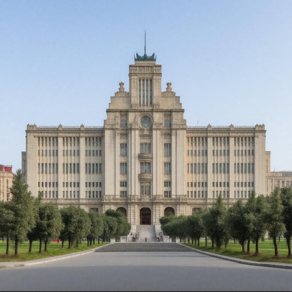AI-created image of Bauman Moscow State Technical University