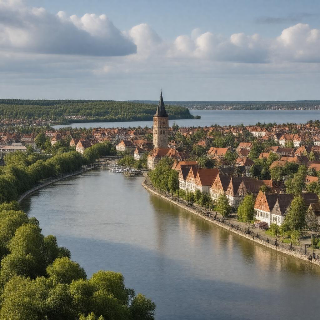 AI-created image of Bautzen