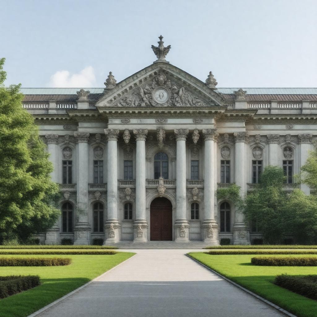 AI-created image of Bavarian Academy of Sciences