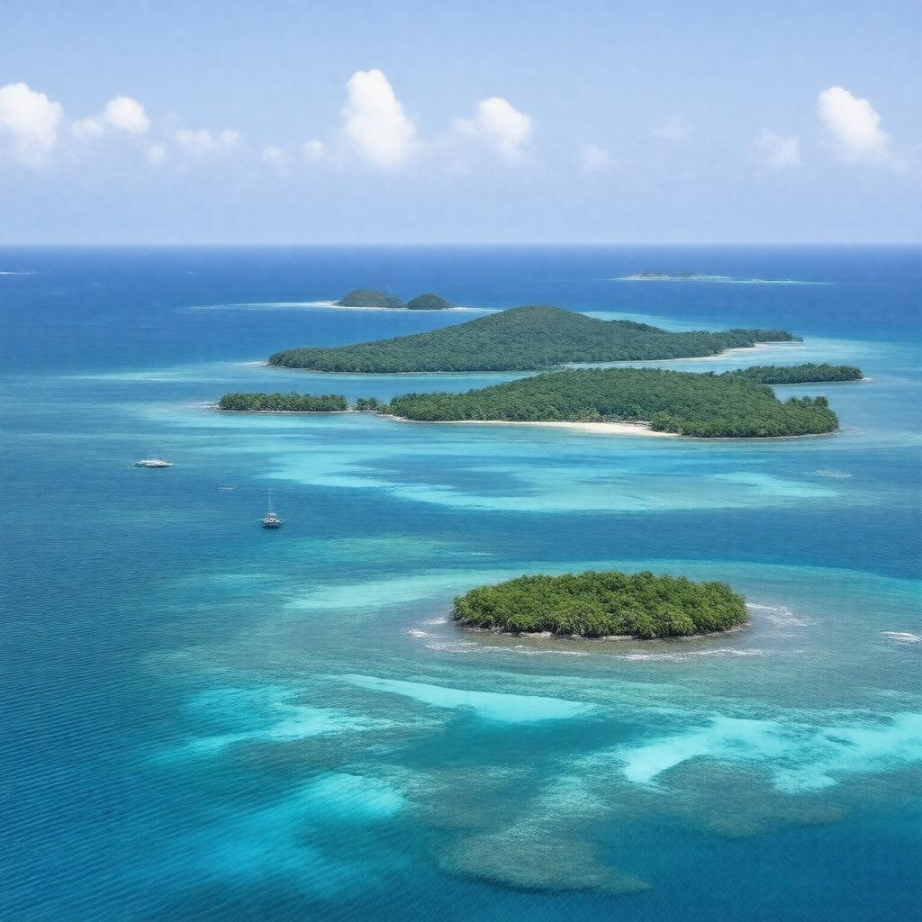 Click to view larger image AI-created image of Bay Islands