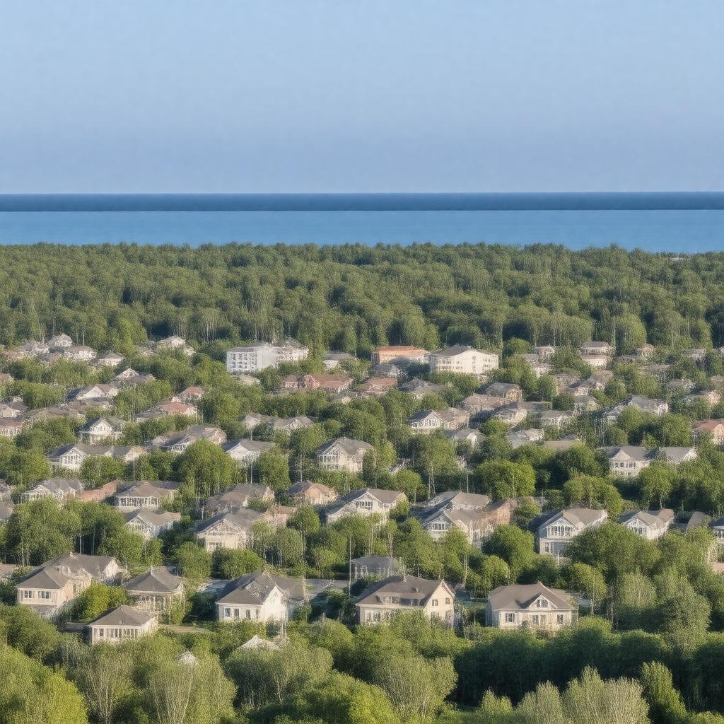 Click to view larger image AI-created image of Bay Village