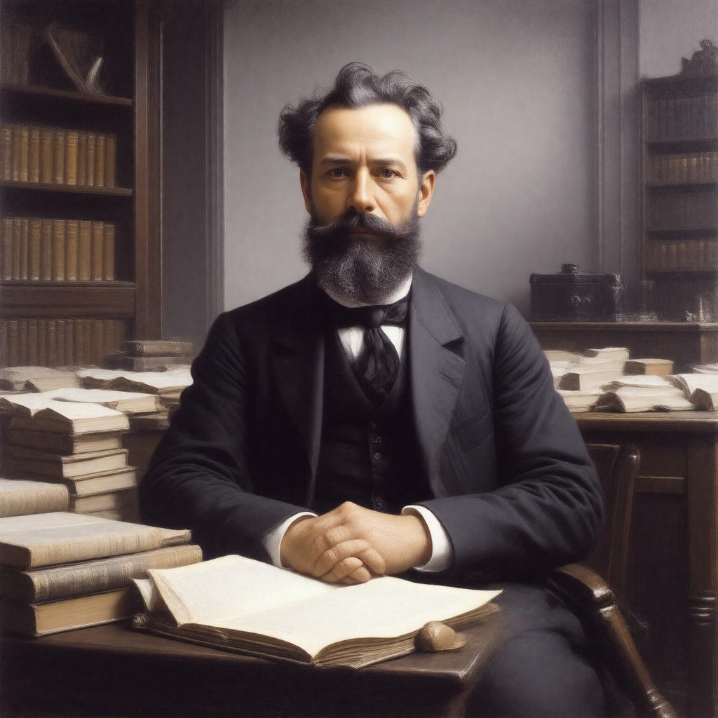 AI-created image of Bayard Taylor