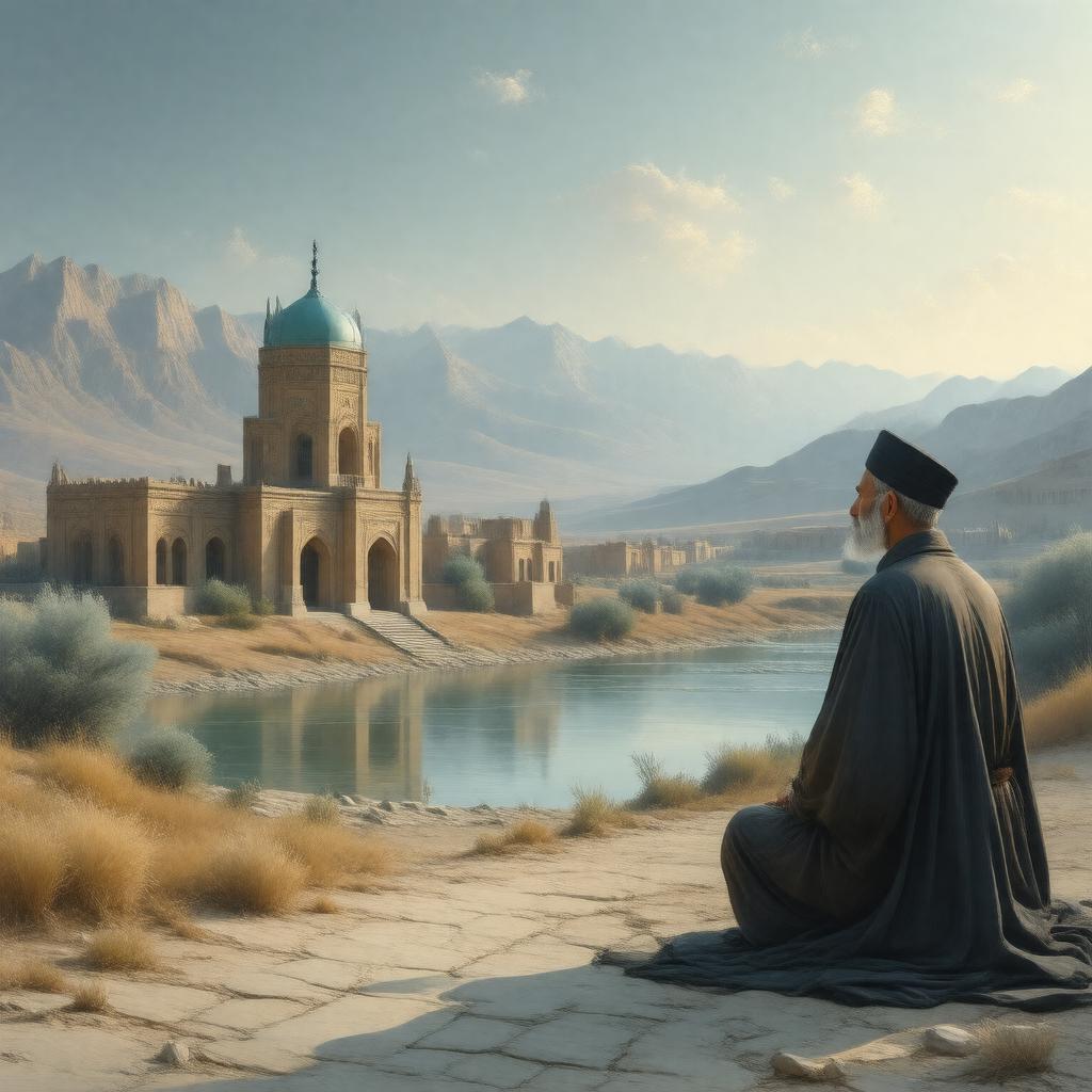 AI-created image of Bayazid Bastami