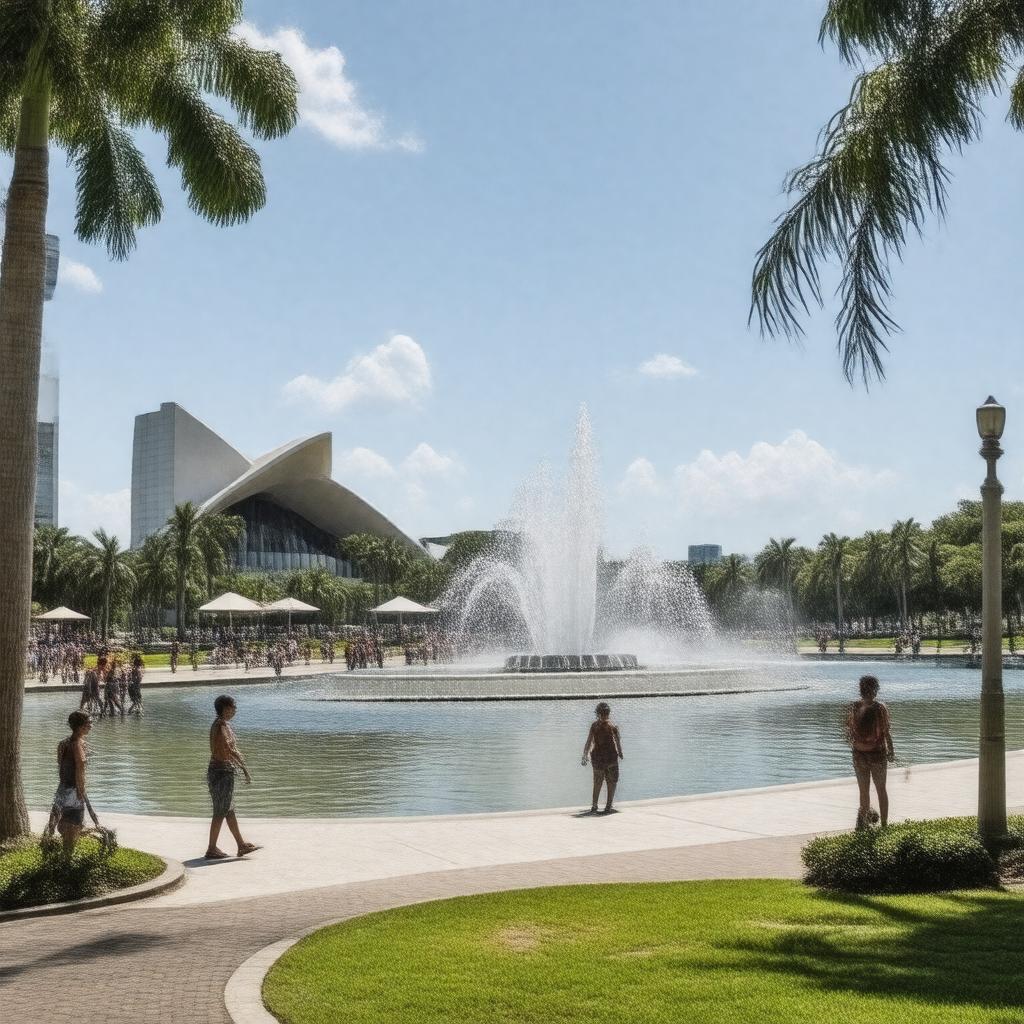 AI-created image of Bayfront Park