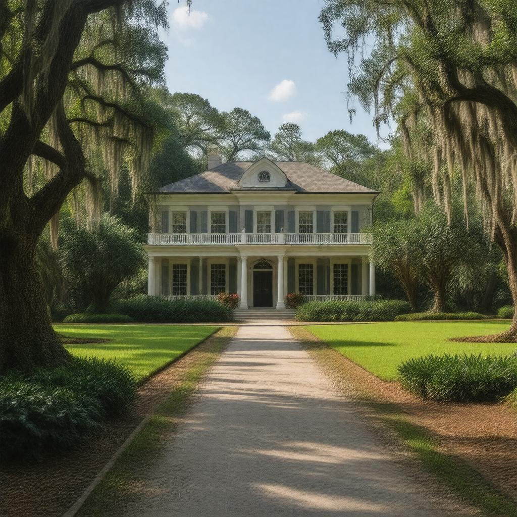Click to view larger image AI-created image of Bayou Bend Collection and Gardens